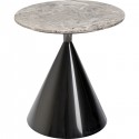 Table d appoint Rita noir Ø50cm