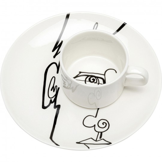 Tasse à café Viso Uomo (2/pcs)