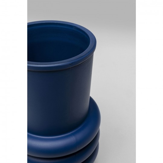 Vaso Gina Trible azul 17 cm