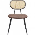 Chaise Rosali marron