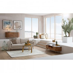 Tapis Conor blanc cassé 170x240cm