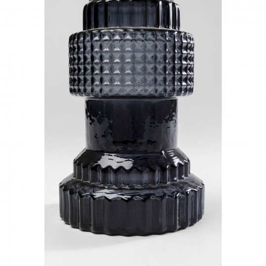 Bougeoir Marvelous Duo marron gris 49cm