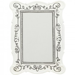 Miroir mural Favola 67x50cm
