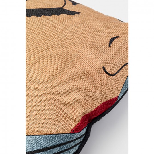 Coussin Comic Face 50x50cm