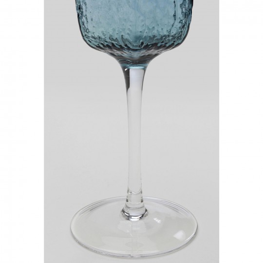Copo de vinho tinto Cascata azul