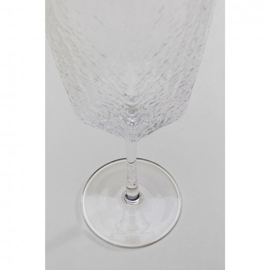 Copo de vinho branco Cascata transparente