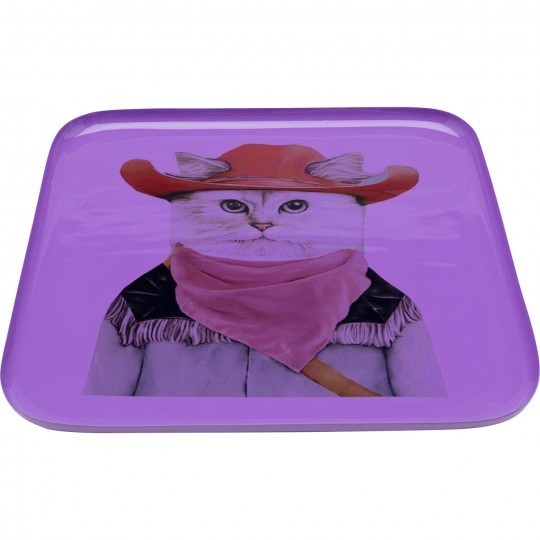 Plateau Ego Cat 27x27cm