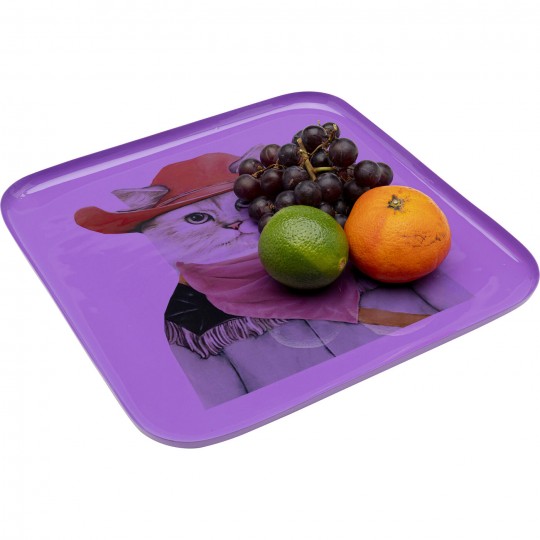 Plateau Ego Cat 27x27cm