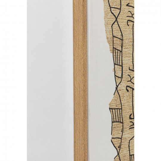 Tableau encadré Native Spirals 50x150cm