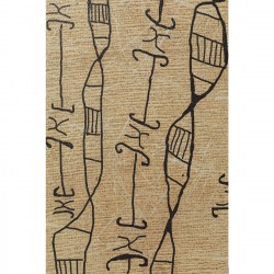 Tableau encadré Native Spirals 50x150cm