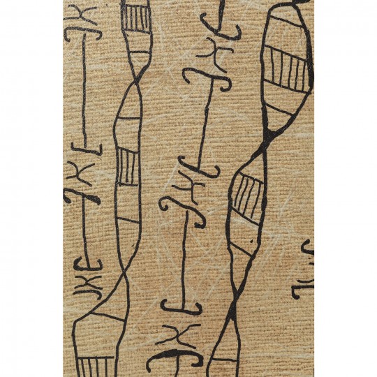 Tableau encadré Native Spirals 50x150cm