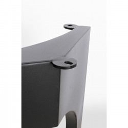 Piètement de table Tavola Oho noir (2/Set)