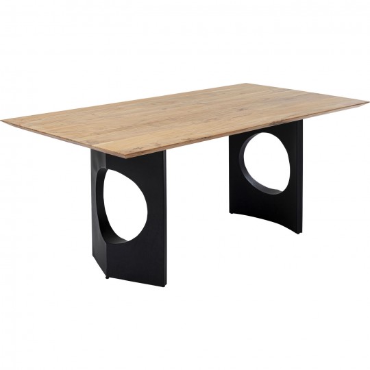 Piètement de table Tavola Oho noir (2/Set)