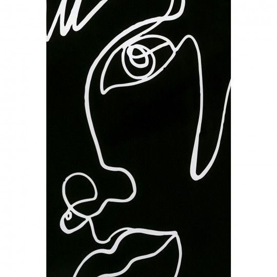 Imagem emoldurada Faccia Arte Drawing 150x100 cm Imagem emoldurada Faccia Arte Drawing 150x100 cm