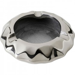 Cendrier Avantgard argenté Ø15cm
