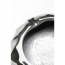 Cendrier Avantgard argenté Ø15cm