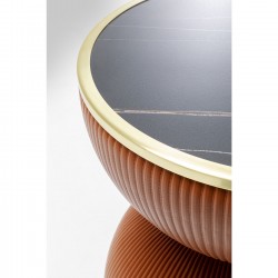 Table d appoint Endless Vegas orange Ø47cm