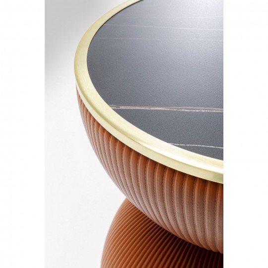 Table d appoint Endless Vegas orange Ø47cm