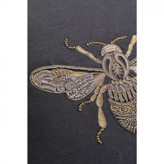 Coussin Glitter Bee 40x40cm