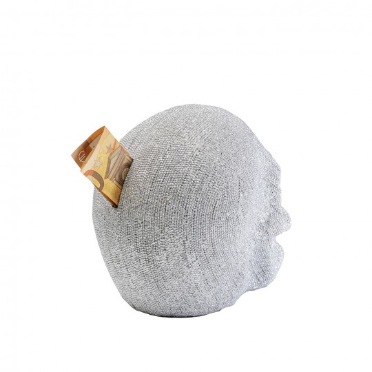 Tirelire Skull Crystals