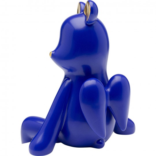 Figurine décorative Sitting Squirrel bleu 20cm