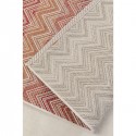 Tapis Outdoor Zigzag rouge 160x230cm