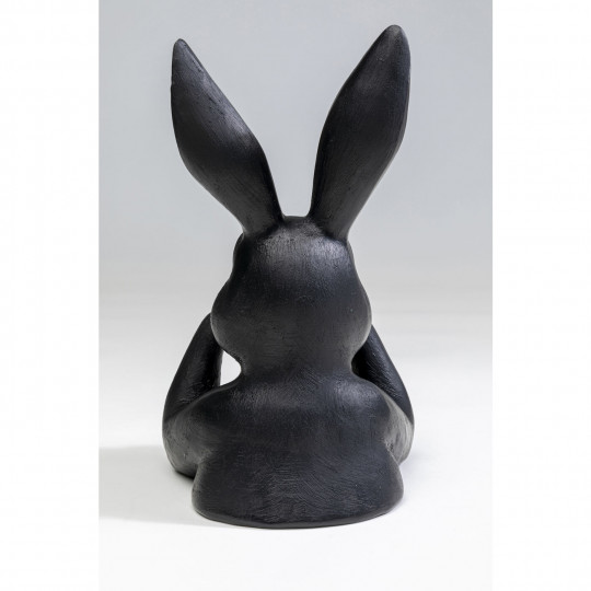 Figurine décorative Sweet Rabbit noir 23cm
