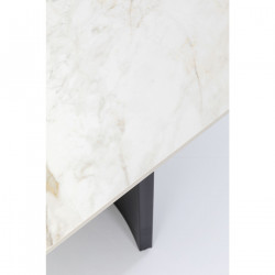 Table Eternity Oho noir céramique 180x90cm