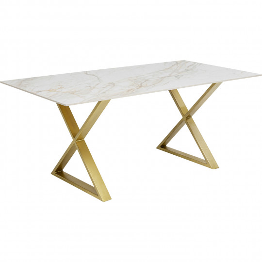 Table Eternity Céramique Cross 180x90cm