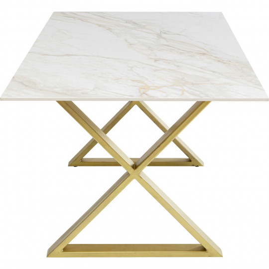 Table Eternity Céramique Cross 180x90cm