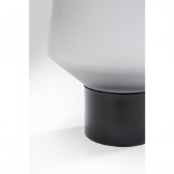 Vase Noble Ring gris mat 26cm