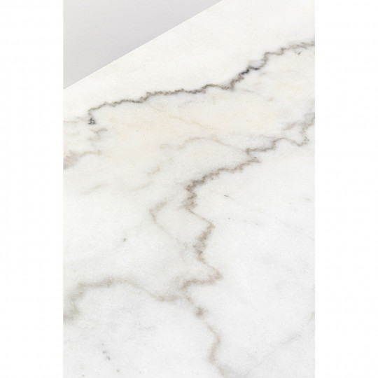 Mesa Bistrot marble Branco 120x60cm