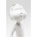 Figurine décorative Ball Girl blanc 41cm
