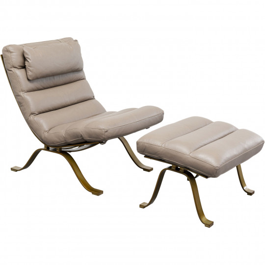 Sillón + Taburete Novel