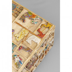 Tronco Zoo 81x47cm