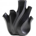 Vase Flame noir 29cm