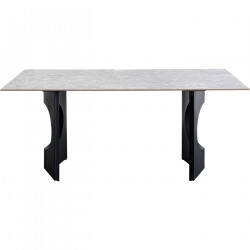 Mesa Bilbao Oho Negro 180x90cm