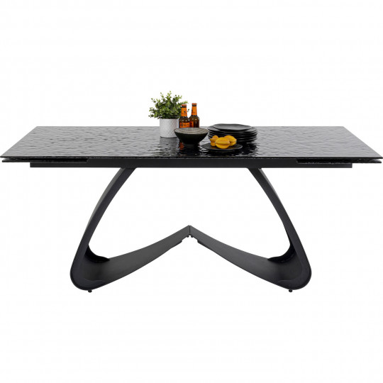 Mesa Ext. Bellagio Cristal 180(40+40)x95cm