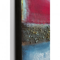 Cuadro lienzo Vista Rojo 90x120cm