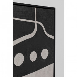 Tableau sur toîle Artistic Blacky 70x110cm