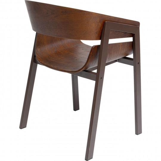 Silla Biarritz Marrón