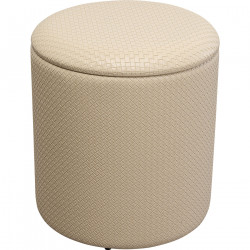 Tabouret Venezia Storage beige Ø40cm