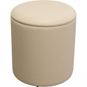 Tabouret Venezia Storage beige Ø40cm