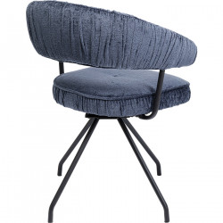 Cadeirão Giratória Arabella azul