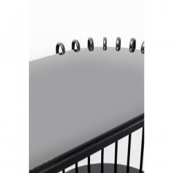 Console Wire noir 81x78cm