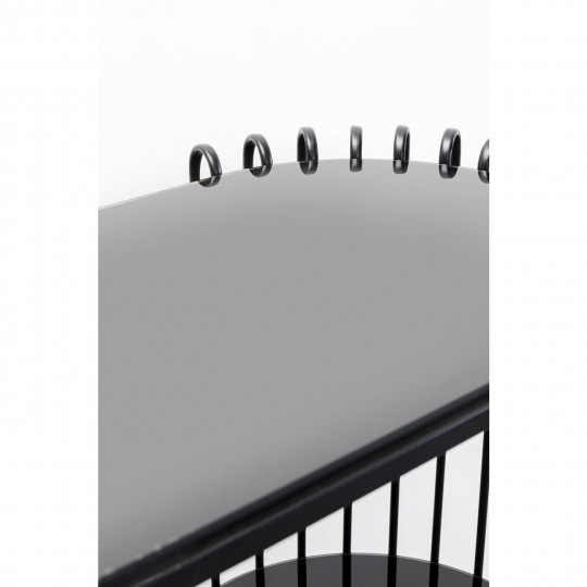 Console Wire noir 81x78cm
