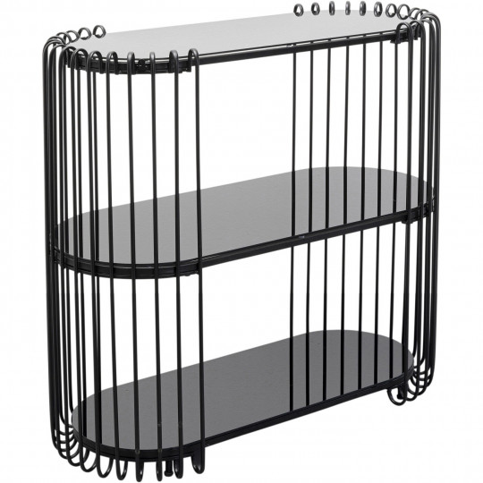 Console Wire noir 81x78cm