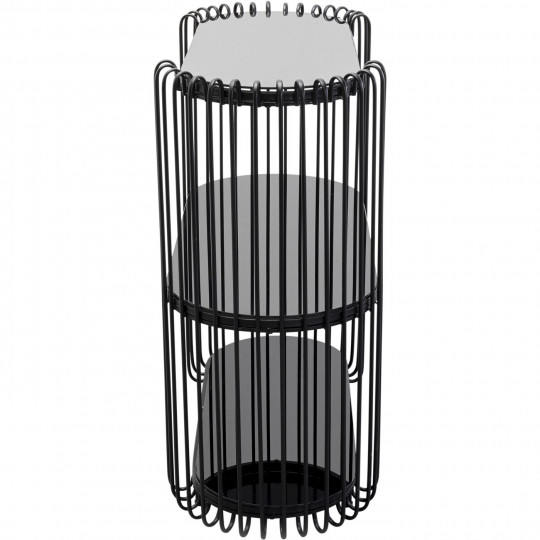Console Wire noir 81x78cm