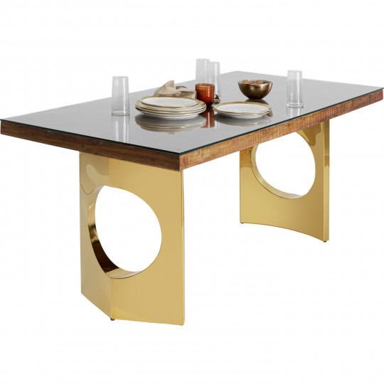 Armazón Tavola Oho dorado (2/Set)