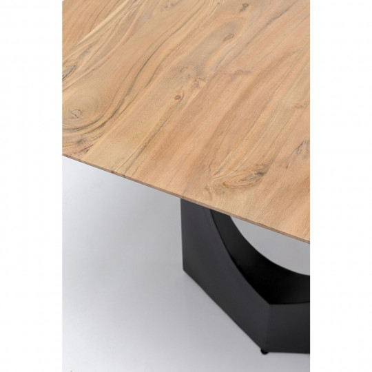 Mesa Symphony Oho Negro 180x90cm